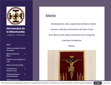 Tablet Screenshot of misericordiahuelva.org
